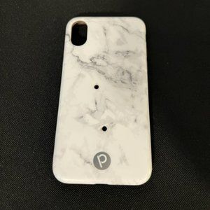 Loopy iPhone X/XS Case - White Marble